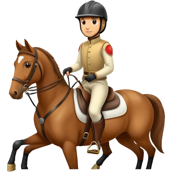 horse rider emoji