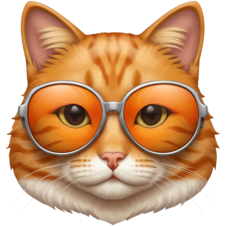 Cat wearing sunglasses emoji