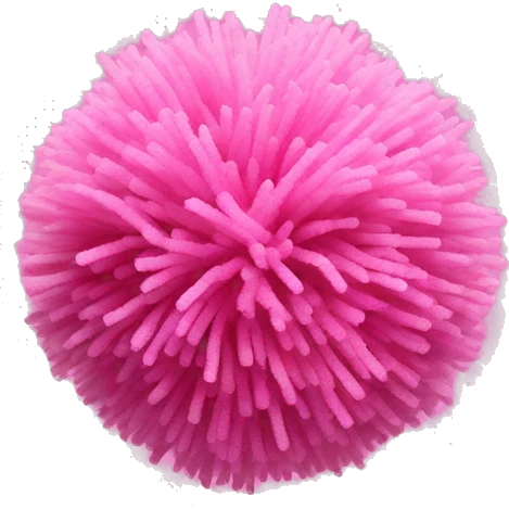 Pink cheer pom poms emoji
