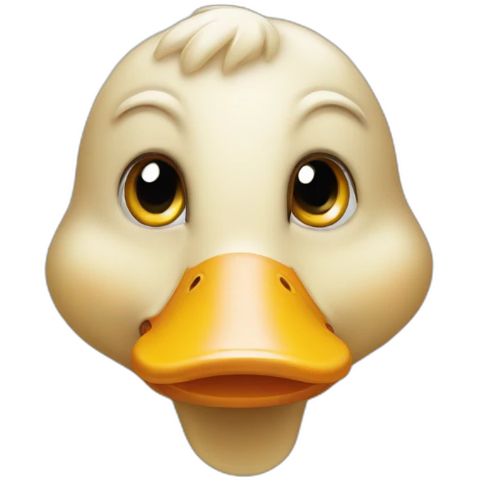 Duck lip emoji