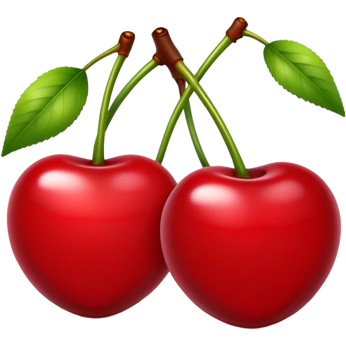 Two cherry emoji
