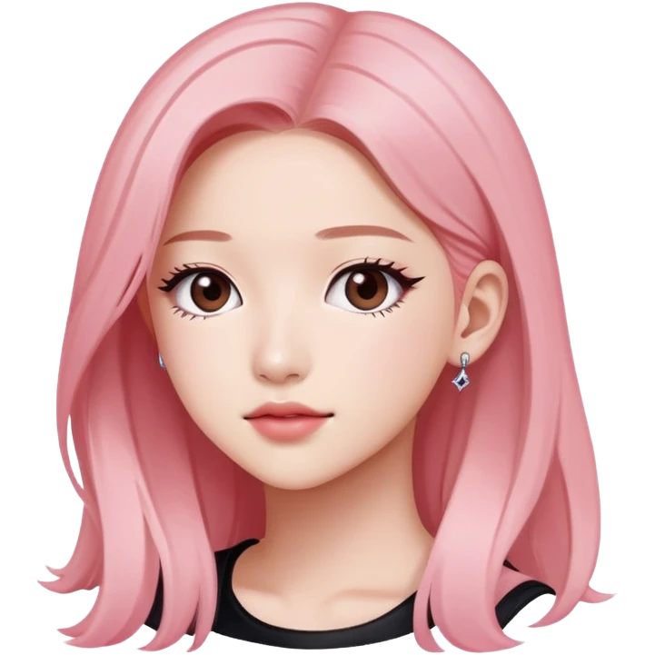 Rosé from blackpink emoji