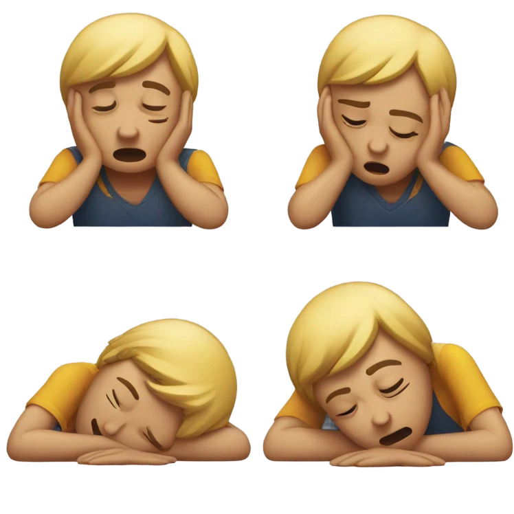 Fainting  emoji