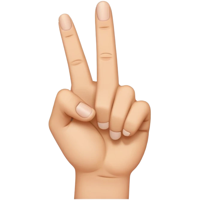 Sticking up middle finger  emoji