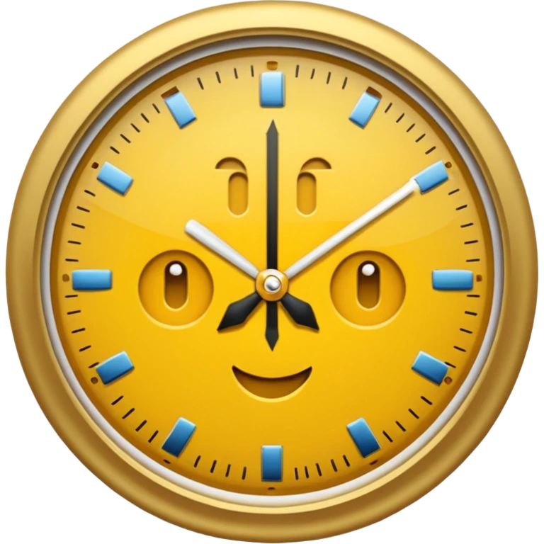 Часы emoji