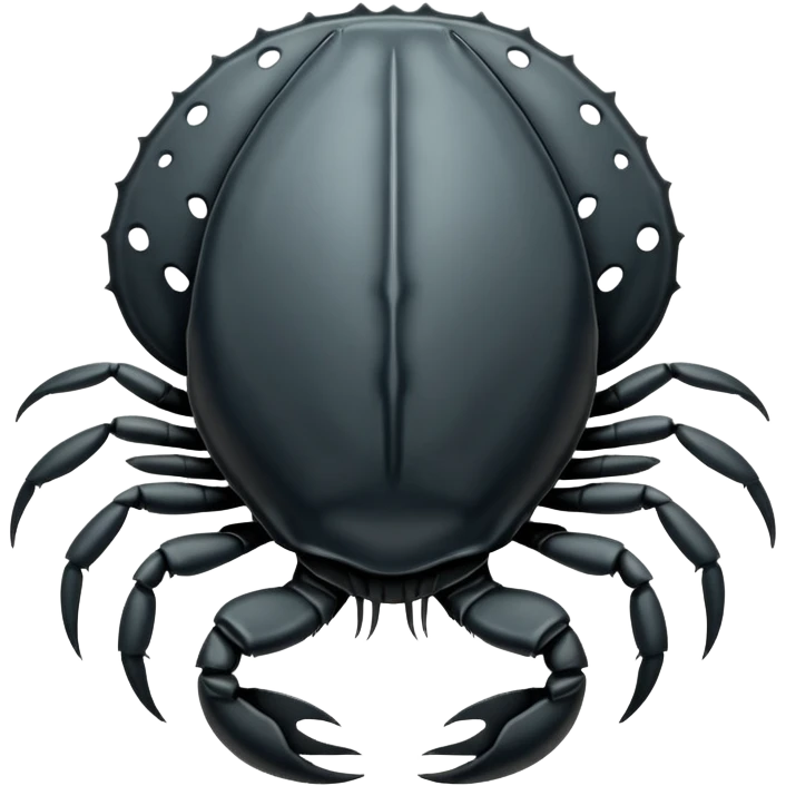 Horseshoe crab outline  emoji