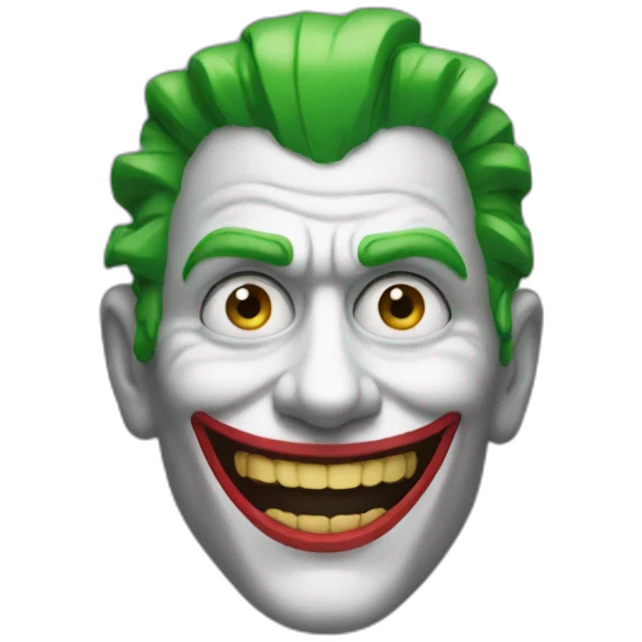 head joker emoji