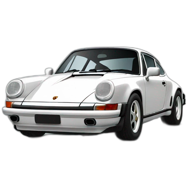 911 Porsche ios style emoji