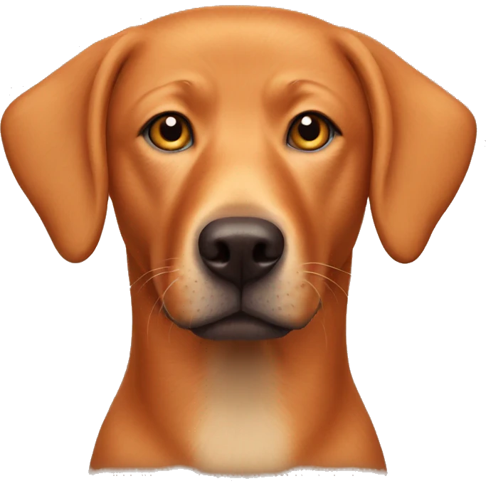 fox red labrador emoji