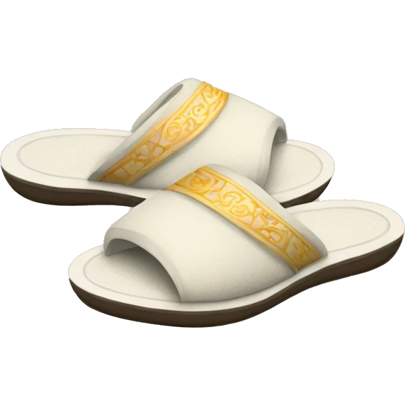 oriental slippers emoji