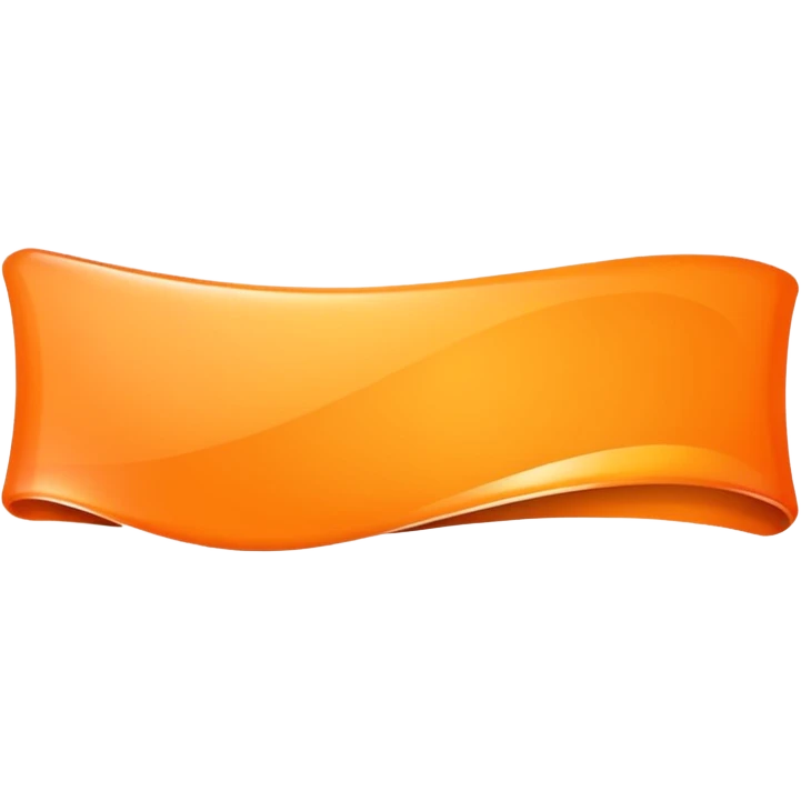 elegant horizontal banner with HEX code #FF6A00 emoji