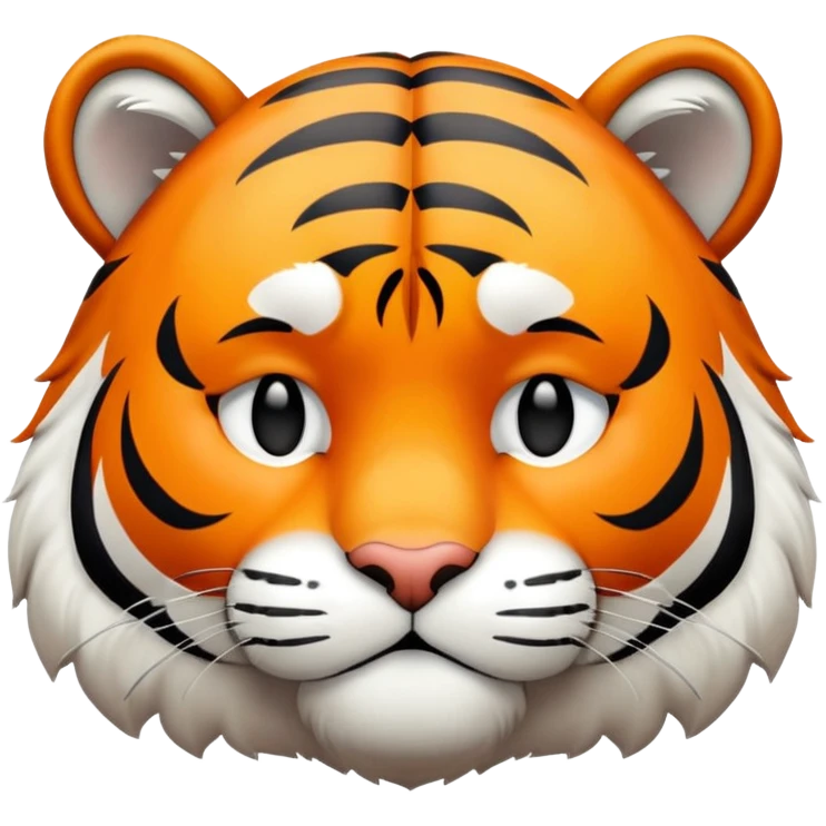sleepy tired tiger emoji