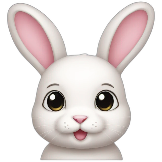 Cute bunny emoji