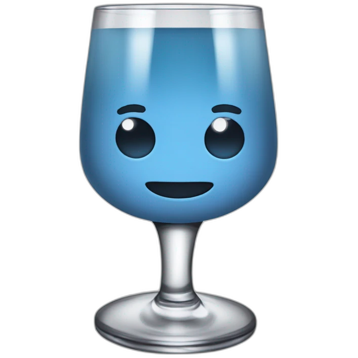 Un verre de richard avec ecrit RICHARD dessus et la bouteille à coter  emoji