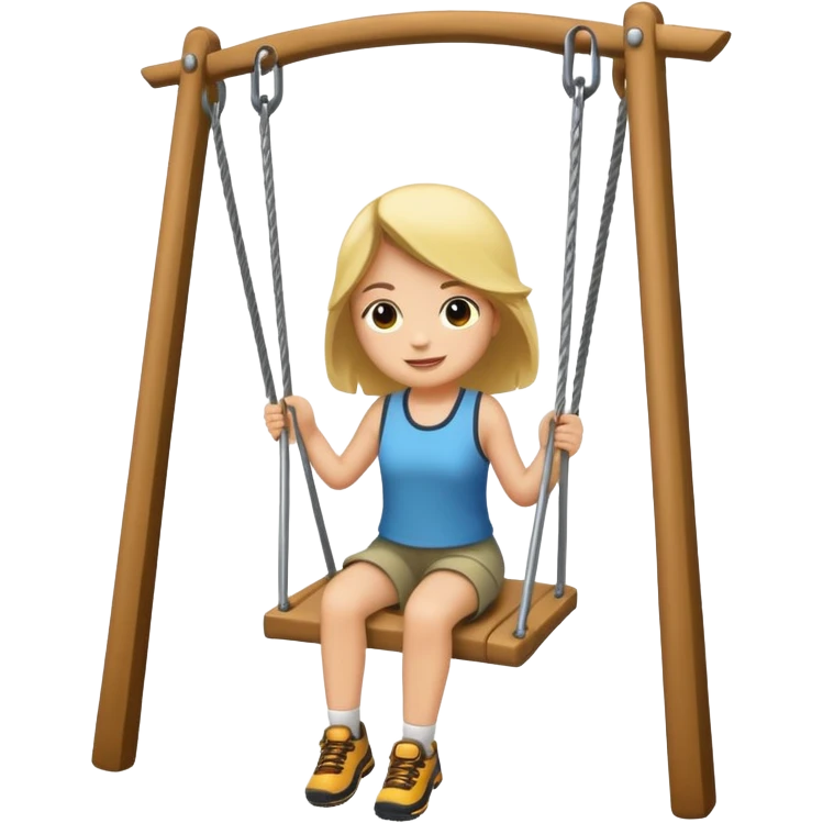 swing hike emoji