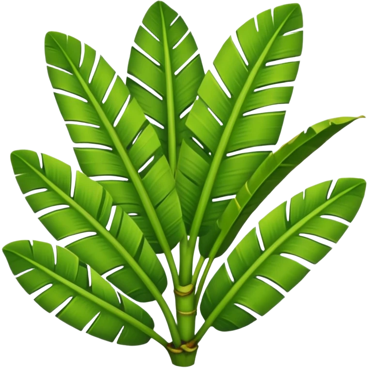 banana leaves emoji