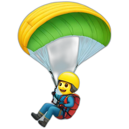 paraglider emoji