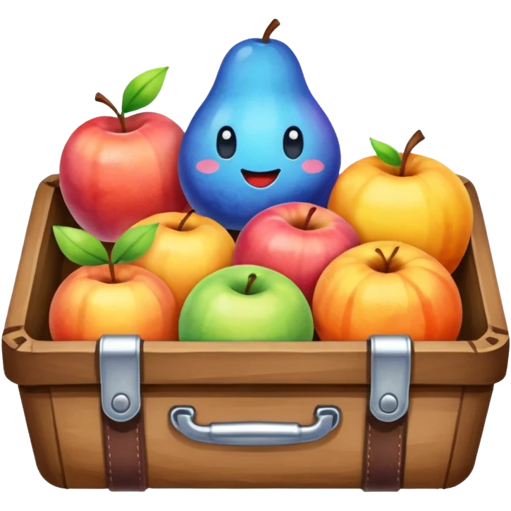 trading watercolor art style emoji
