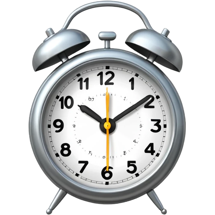 alarm clock emoji