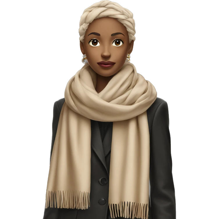  Beige scarf Prada  emoji