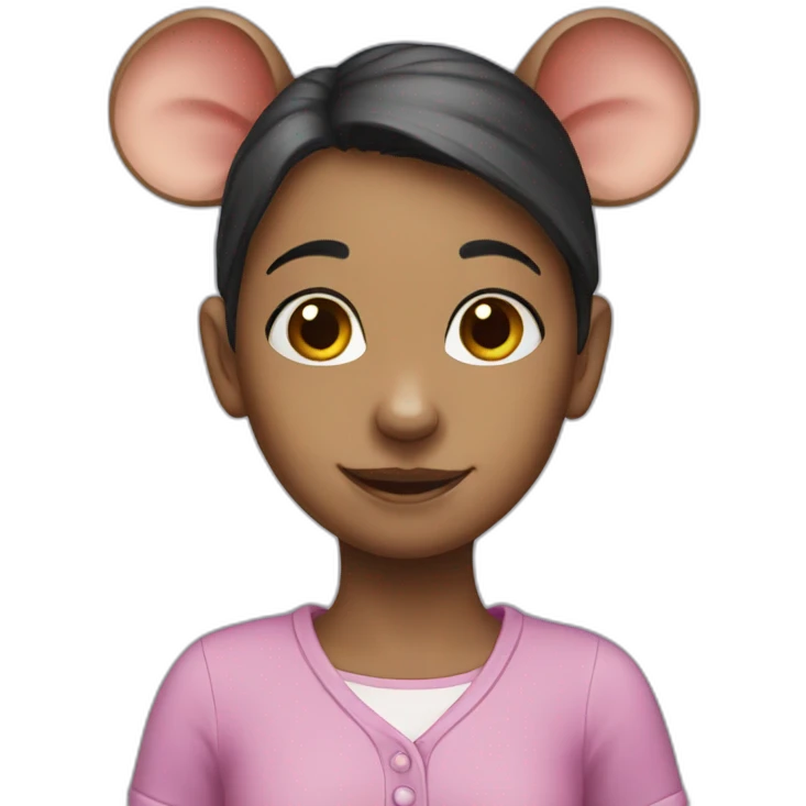 Girl rat emoji