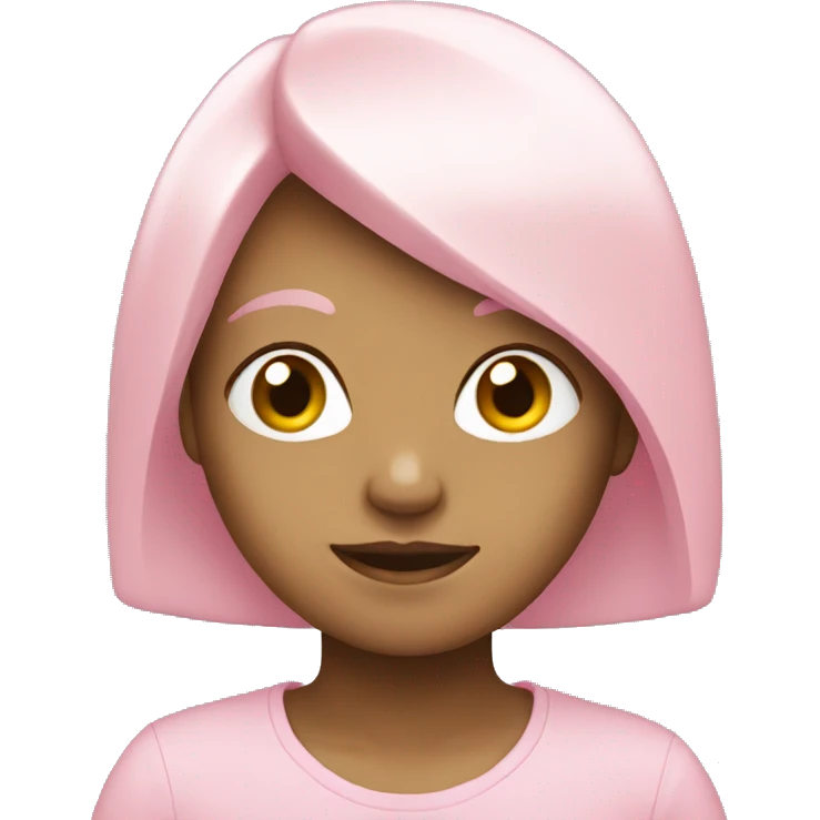 light pink emoji