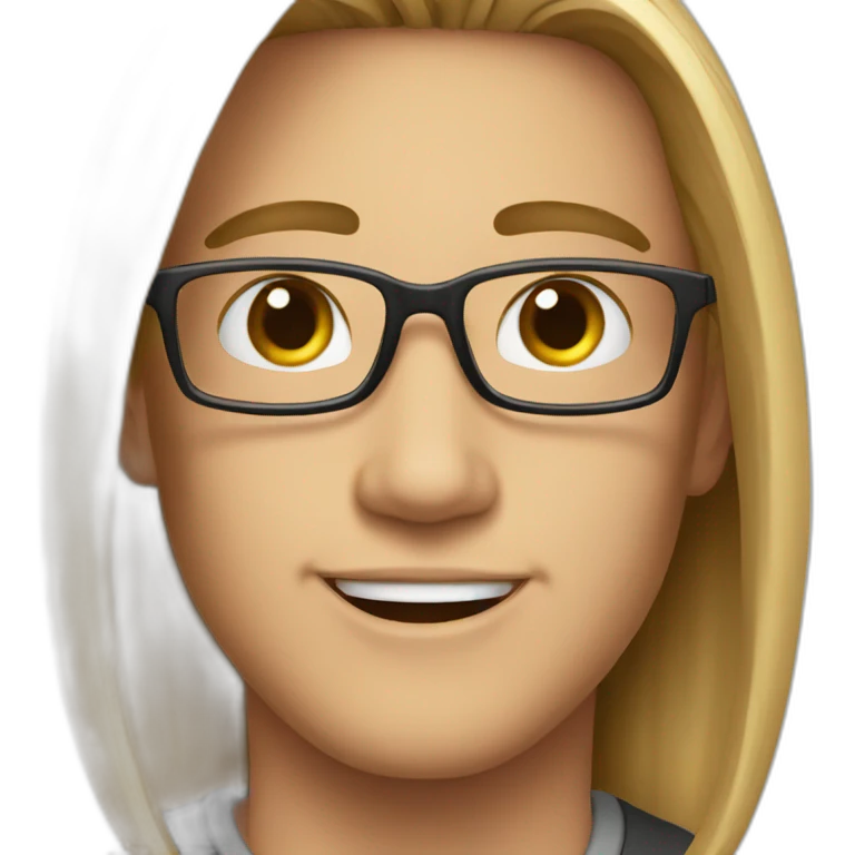 🤓with😎 emoji