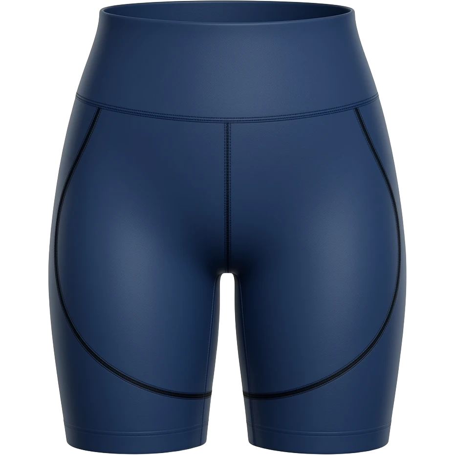 Navy blue pilates leggings emoji