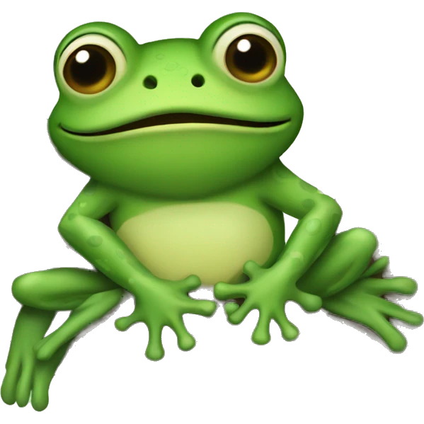 Frog in a tree emoji