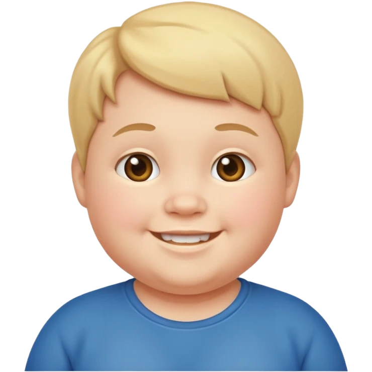 criança gorda emoji