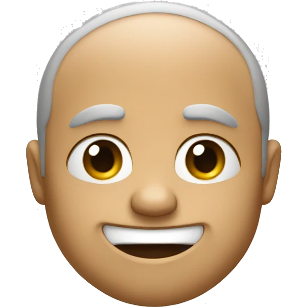 A face that point to his own cheeks  emoji