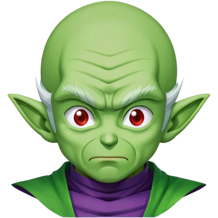 Old man Piccolo from dragon ball emoji