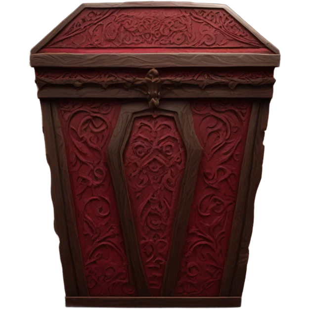 vampire's coffin emoji