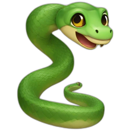 cute-snake emoji