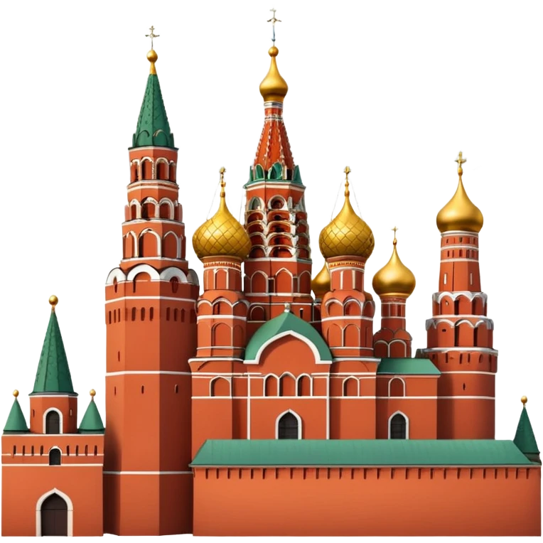 Kremlin. Moscow emoji