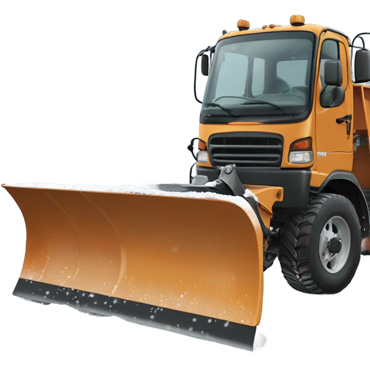Snowplow emoji