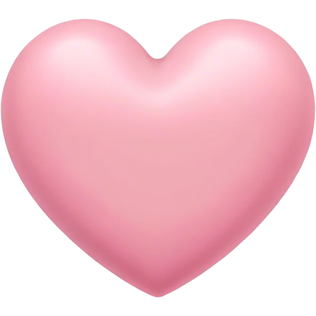 Heart pink pastel emoji