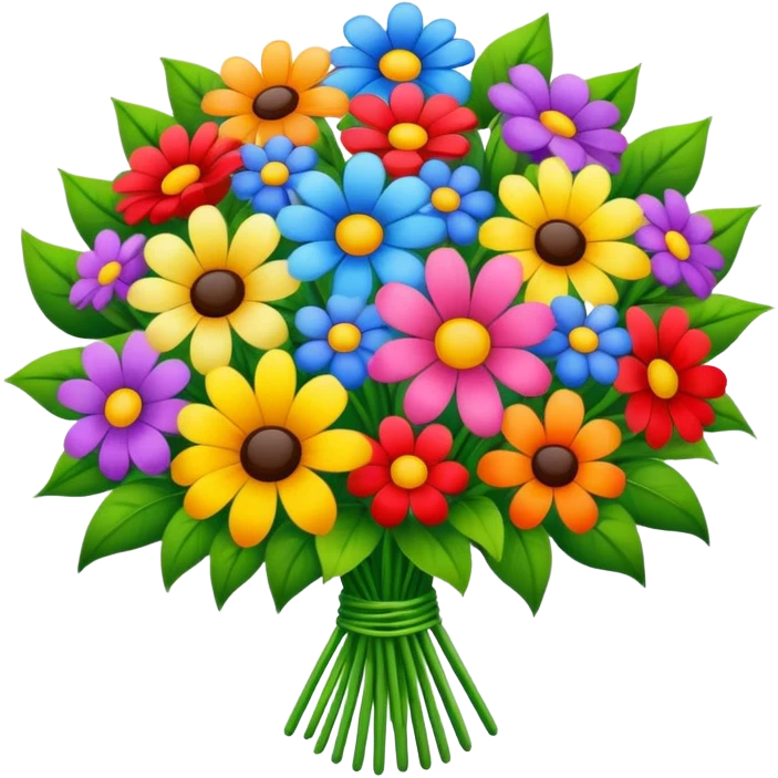 big boquet emoji