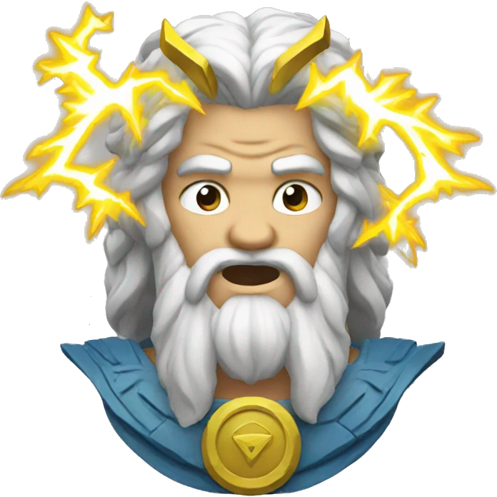 zeus lightning emoji