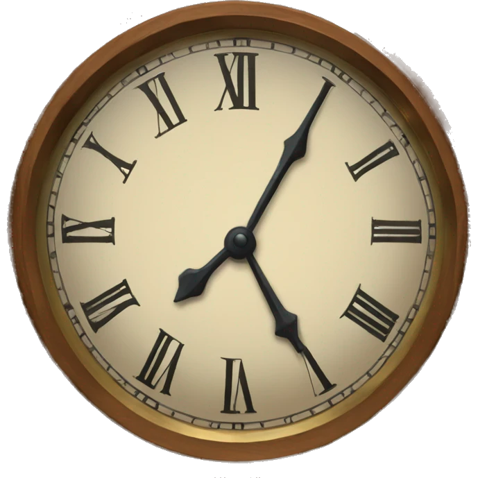 grandfather clock emoji