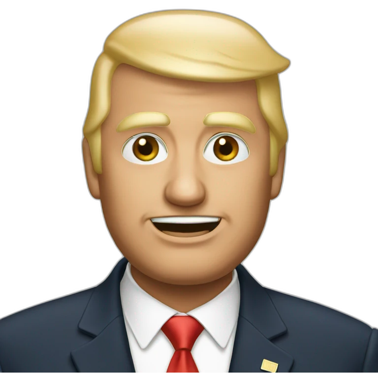 donald trump bald emoji