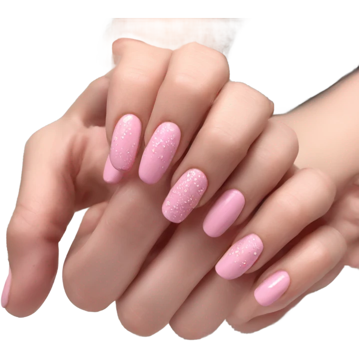 Pink nails emoji