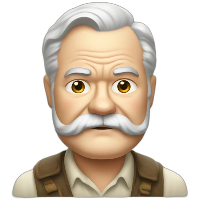 Ernest Hemingway  emoji
