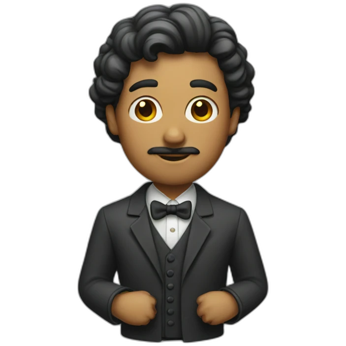 The gentleman from San Francisco emoji