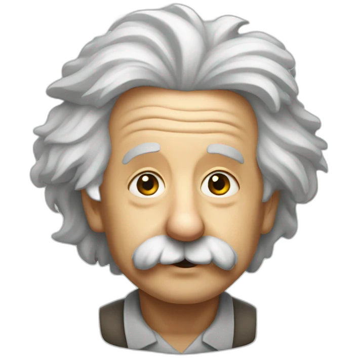 Albert Einstein emoji