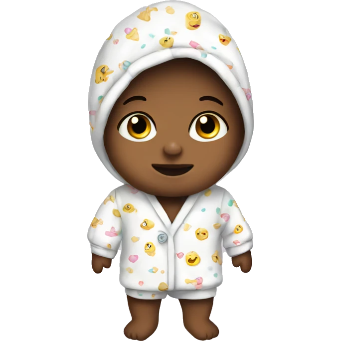 Baby pajamas emoji