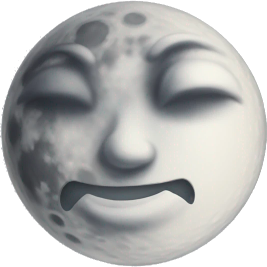 Moon  emoji
