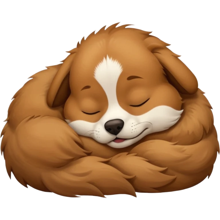 perro dormido emoji