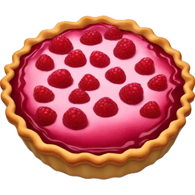 Raspberry pie emoji
