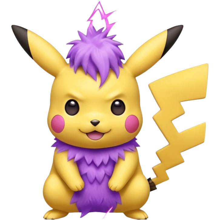Purplle pikachu emoji